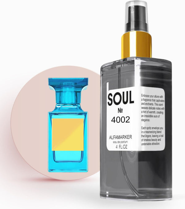 SOUL No. 4002 Impression Mandarino di Amalfi Perfume for Women Women Eau de Parfum Spray 4.0 Fl Oz 120 ml Long Lasting Fragrance EasyOptionXY LLC