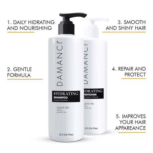DAMANCI Hydrating Shampoo & Conditioner Duo EasyOptionXY LLC
