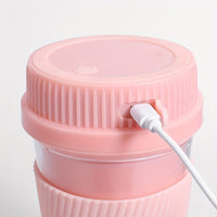 Portable Blender Usb Rechargeable Cordless Mini Personal Blender; Small Shakes Smoothie Fruit Juice Blender Cup For Home Outdoor Travel Office EasyOptionXY LLC