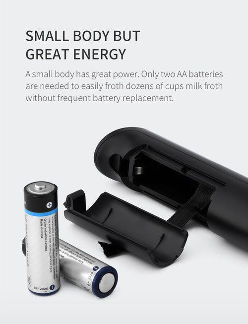 Home electric milk frother stirring handheld whisk portable whisk EasyOptionXY LLC