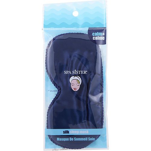 SPA ACCESSORIES by Spa Accessories SPA SISTER SILK SLEEP MASK - BLUE EasyOptionXY LLC