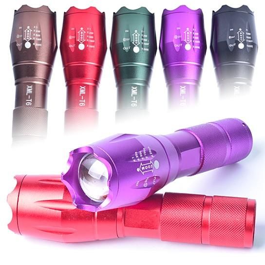 Grab-N-Go Zoomable Focusing Flashlight In 5 Colors EasyOptionXY LLC