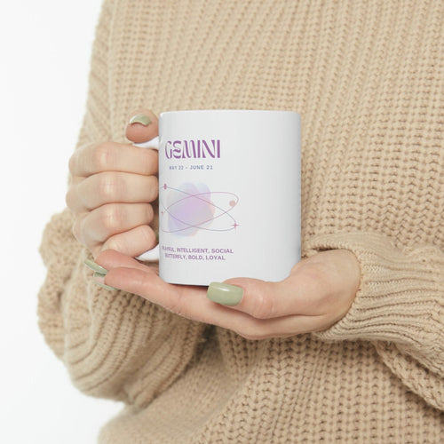 Gemini Astrology Traits Mug EasyOptionXY LLC