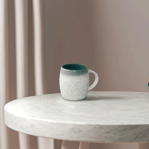 18 oz Large Pottery Coffee Mug, Round mouth Big Tea Cup for Office and Home, Dishwasher and Microwave Safe…… EasyOptionXY LLC