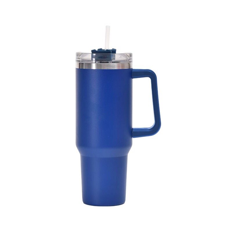 1200ml Stainless Steel Mug Coffee Cup Thermal Travel Car Auto Mugs T hermos 40 Oz Tumbler with Handle Straw Cup Drinkware New In EasyOptionXY LLC