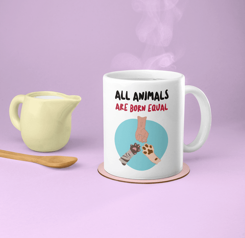 All Animals Are Born Equal Mug EasyOptionXY LLC