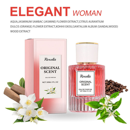 Roxelis Jasmine Pheromone Perfume Wrist, ear and neck natural long-lasting light fragrance delicate elegance exudes feminine charm EasyOptionXY LLC