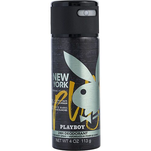 PLAYBOY NEW YORK by Playboy BODY SPRAY 4 OZ EasyOptionXY LLC