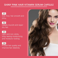 EELHOE Hair Essential Oil Care Capsules relieve dry hair, frizzy split ends, soft and smooth care essential oil for hair care EasyOptionXY LLC