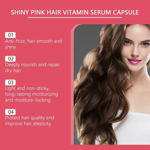 EELHOE Hair Essential Oil Care Capsules relieve dry hair, frizzy split ends, soft and smooth care essential oil for hair care EasyOptionXY LLC