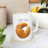 Oui Oui French Croissant Novelty Mug EasyOptionXY LLC