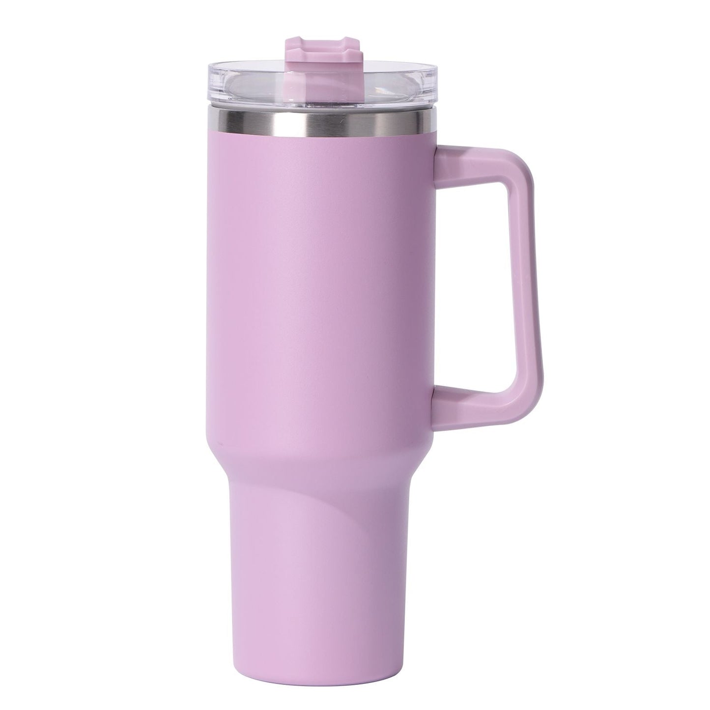 40oz large capacity tumbler, With Handle And Straw Lid, Insulated Reusable Stainless Steel Water Bottles Travel Mug Coffee Cup car cup water cup For Men Women Outdoor Camping Driving,  gift EasyOptionXY LLC