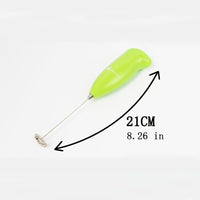 1pc Stainless Steel Handheld Electric Blender; Egg Whisk; Coffee Milk Frother EasyOptionXY LLC