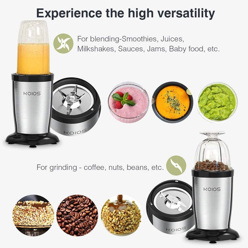 KOIOS 850W Personal Blender for Shakes and Smoothies EasyOptionXY LLC