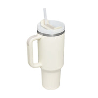 1200ml Stainless Steel Mug Coffee Cup Thermal Travel Car Auto Mugs T hermos 40 Oz Tumbler with Handle Straw Cup Drinkware New In EasyOptionXY LLC