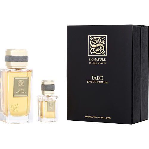 SIGNATURE JADE by Sillage D'Orient EAU DE PARFUM SPRAY 3.3 OZ & EAU DE PARFUM SPRAY 0.5 OZ & FUNNEL EasyOptionXY LLC