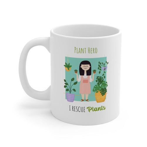 Plant Hero - I Rescue Plants Mug EasyOptionXY LLC