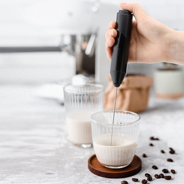 Home electric milk frother stirring handheld whisk portable whisk EasyOptionXY LLC