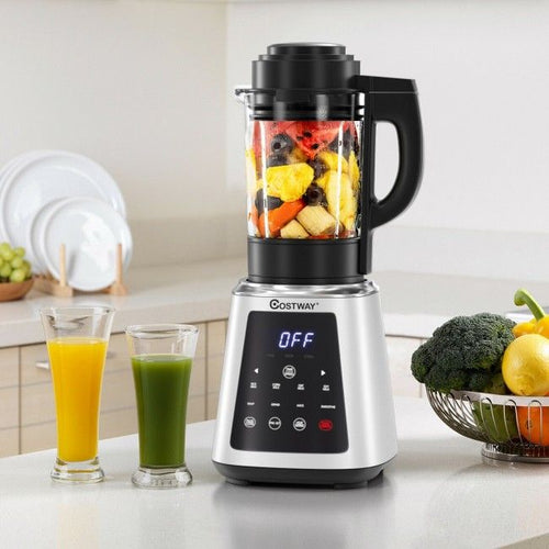 Professional Countertop Blender 8-in-1 Smoothie Soup Blender with Timer EasyOptionXY LLC