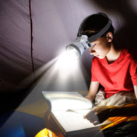 Rechargeable Headlamp High Power Headlight Torch Flashlight with Motion Sensor 3 Light Modes for Fishing Running Camping Hiking EasyOptionXY LLC