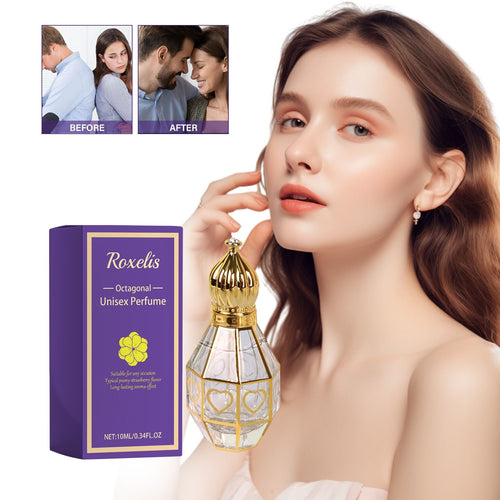 Roxelis Octagonal Unisex Fragrance Fresh and natural niche couple dating Fragrance Fragrance for both men and women lasting fragrance. EasyOptionXY LLC