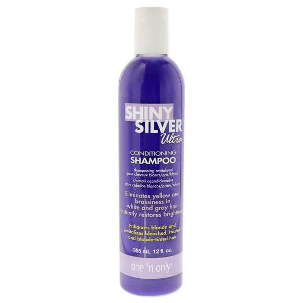 Shiny Silver Ultra Conditioning Shampoo by One n Only for Unisex - 12 oz Shampoo EasyOptionXY LLC