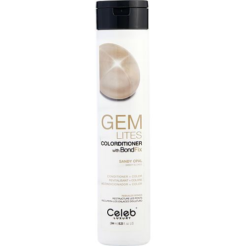 CELEB LUXURY by Celeb Luxury GEM LITES COLORDITIONER WITH BONDFIX SANDY OPAL 8.25 OZ EasyOptionXY LLC