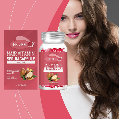 EELHOE Hair Essential Oil Care Capsules relieve dry hair, frizzy split ends, soft and smooth care essential oil for hair care EasyOptionXY LLC