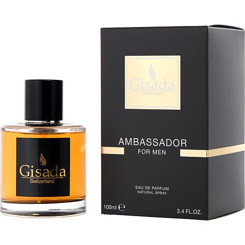 GISADA AMBASSADOR MEN by Gisada EAU DE PARFUM SPRAY 3.4 OZ EasyOptionXY LLC