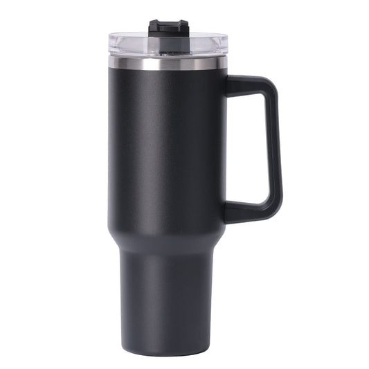 40oz large capacity tumbler With Handle And Straw Lid, Insulated Reusable Stainless Steel Water Bottles Travel Mug Coffee Cup car cup water cup For Men Women Outdoor Camping Driving, gift EasyOptionXY LLC