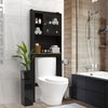 Modern Over The Toilet Space Saver Organization Wood Storage Cabinet for Home, Bathroom EasyOptionXY LLC