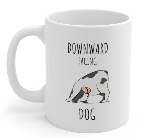 Downward Facing Dog Mug EasyOptionXY LLC