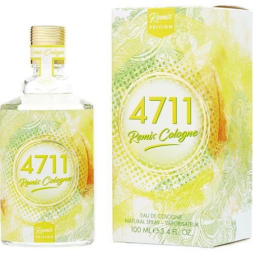 4711 REMIX COLOGNE by 4711 EAU DE COLOGNE SPRAY 3.4 OZ (2020 LEMON LIMITED EDITION) EasyOptionXY LLC