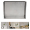 Brushed Stainless Steel Wall Shower  Niche , Double Recessed Shower Shelf for Bathroom EasyOptionXY LLC