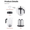 1500W Smoothie Maker High Power Blender with 10 Speeds EasyOptionXY LLC
