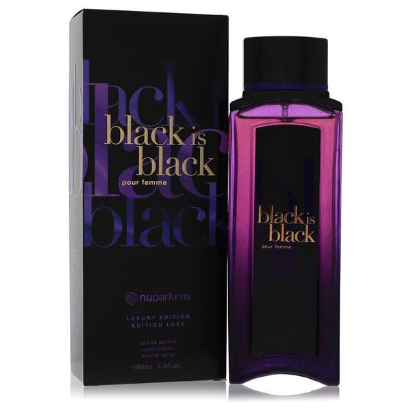 Black Is Black by Nu Parfums Eau De Parfum Spray EasyOptionXY LLC