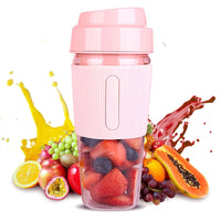 1PC Portable Blender; One-handed Drinking Mini Blender For Shakes And Smoothies With Rechargeable USB EasyOptionXY LLC