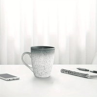 18 oz Large Pottery Coffee Mug, Green Big Tea Cup for Office and Home, Dishwasher and Microwave Safe… EasyOptionXY LLC