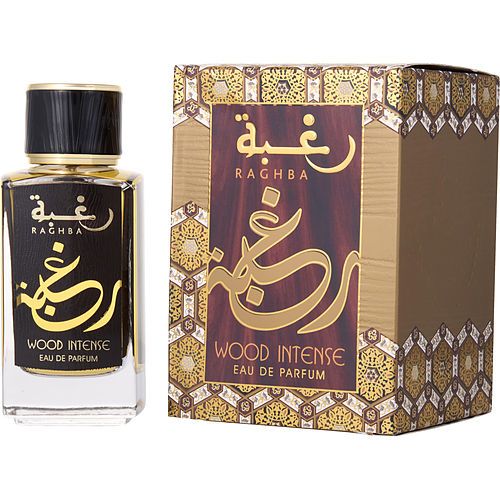 LATTAFA RAGHBA WOOD INTENSE by Lattafa EAU DE PARFUM SPRAY 3.4 OZ EasyOptionXY LLC