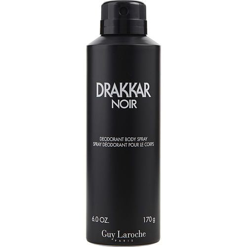 DRAKKAR NOIR by Guy Laroche DEODORANT BODY SPRAY 6 OZ EasyOptionXY LLC