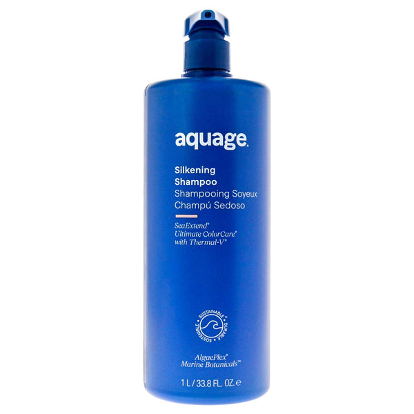 Seaextend Silkening Shampoo by Aquage for Unisex - 33.8 oz Shampoo EasyOptionXY LLC