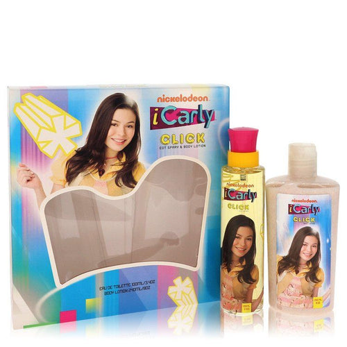Icarly Click by Marmol & Son Gift Set - 3.4 oz Eau De Toilette Spray + 8 oz Body Lotion EasyOptionXY LLC