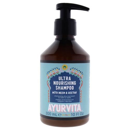 Neem and Reetha Ultra Nourishing Shampoo by AyurVita for Unisex - 10 oz Shampoo EasyOptionXY LLC