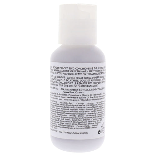 Sunset Blvd Blonde Conditioner by R+Co for Unisex - 1.7 oz Conditioner EasyOptionXY LLC