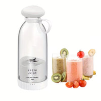 350ml Electric Juicer Blender Mini Portable Blender Bottle USB Rechargeable Fruit Mixers Juicers Multifunction Juice Maker Machine Food Milkshake Cup EasyOptionXY LLC