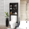 Modern Over The Toilet Space Saver Organization Wood Storage Cabinet for Home, Bathroom EasyOptionXY LLC