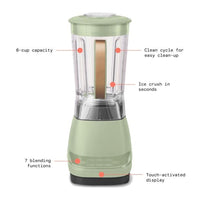 High Performance Touchscreen Blender;  White | Green | Blue EasyOptionXY LLC