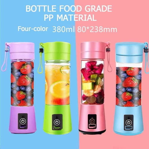 380ML USB Portable Blender Portable Fruit Electric Juicing Cup Kitchen Gadgets EasyOptionXY LLC