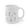 Skeleton in Yoga Poses Mug EasyOptionXY LLC