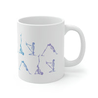 Skeleton in Yoga Poses Mug EasyOptionXY LLC